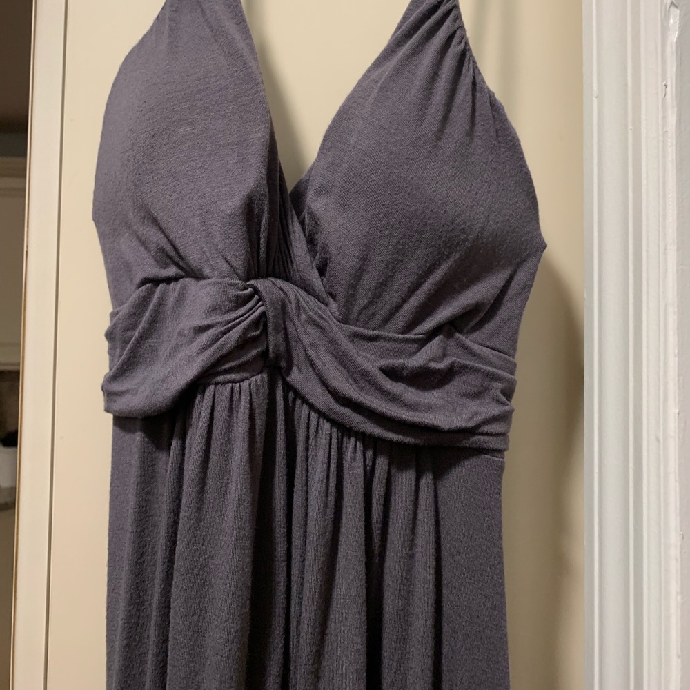 Grey Cover Up tank top dress